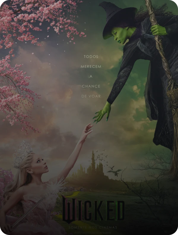 Wicked no Kinoplex com a meia entrada do Banco Pan